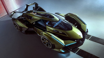 Картинка lamborghini+v12+vision+gran+turismo+2020 автомобили lamborghini v12 vision gran turismo 2020 крутой футуристический гиперкар из италии