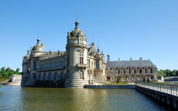 Картинка chateau+de+chantilly города замки+франции chateau de chantilly