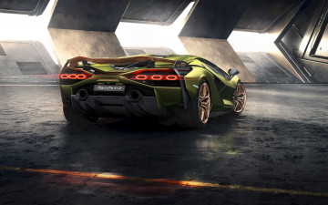обоя lamborghini sian 2019-2020, автомобили, lamborghini, sian, 2019, 2020, крутой, классный, итальянский, парень, с, изюминкой
