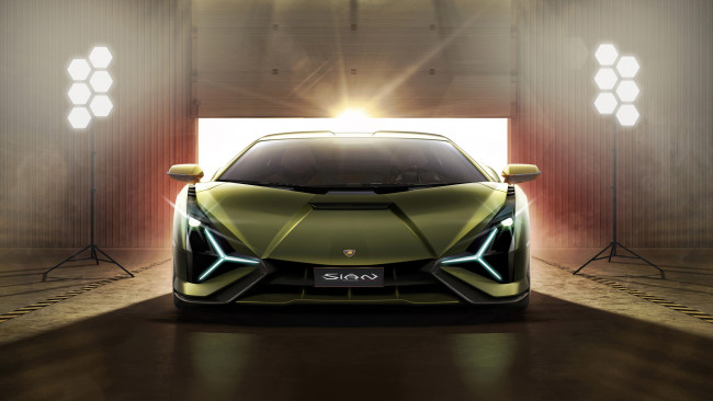 Обои картинки фото lamborghini sian 2019-2020, автомобили, lamborghini, sian, 2019, 2020, крутой, классный, итальянский, парень, с, изюминкой