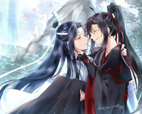 Картинка аниме mo+dao+zu+shi вэй усянь лань ванцзы