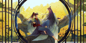 Картинка аниме mo+dao+zu+shi вэй усянь лань ванцзы