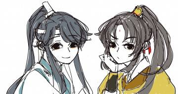 Картинка аниме mo+dao+zu+shi лань сычжуй цзинь лин