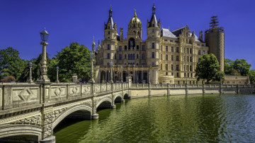 обоя schwerin castle, города, замок шверин , германия, schwerin, castle