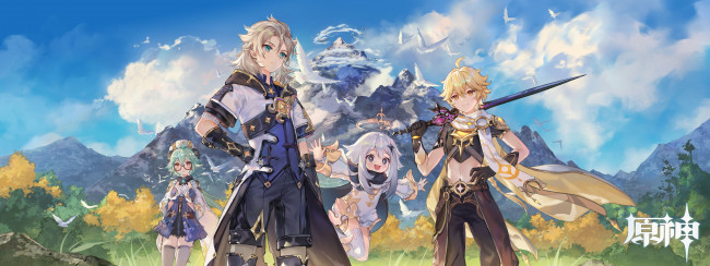 Обои картинки фото аниме, genshin impact, genshin, impact