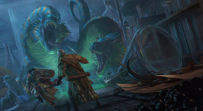 Обои картинки фото pathfinder, фэнтези, драконы, дракон