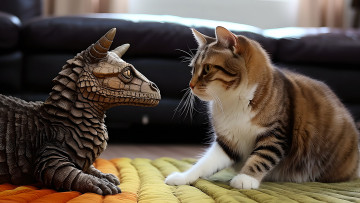 Картинка 3д+графика животные+ animals нейросети графика нейроарт ai art нейронные сети рисунки нейро искусство