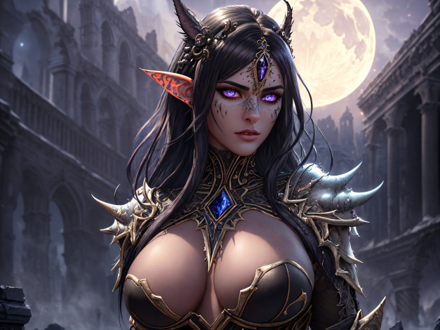 Обои картинки фото 3д графика, эльфы , elves, нейросети, графика, нейроарт, ai, art, нейронные, сети, рисунки, нейро, искусство