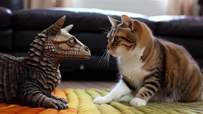 Обои картинки фото 3д графика, животные , animals, нейросети, графика, нейроарт, ai, art, нейронные, сети, рисунки, нейро, искусство