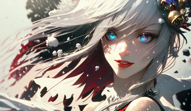 Обои картинки фото аниме, unknown,  другое , нейросети, графика, нейроарт, ai, art, нейронные, сети, рисунки, нейро, искусство