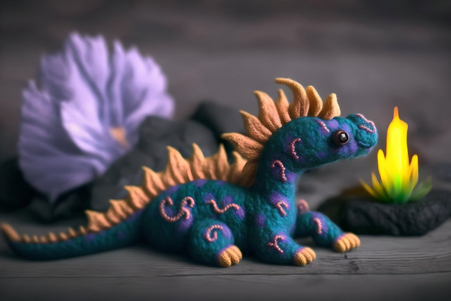 Обои картинки фото разное, ремесла,  поделки,  рукоделие, нейросети, графика, нейроарт, ai, art, нейронные, сети, рисунки, нейро, искусство, вязаный, дракон