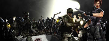 обоя видео игры, breakdown, девушка, оружие, солдаты, мутанты