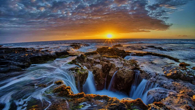 Обои картинки фото wawaloli beach, hawaii, природа, водопады, wawaloli, beach