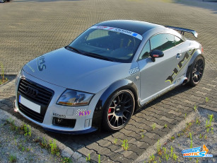 Картинка audi tt автомобили выставки уличные фото