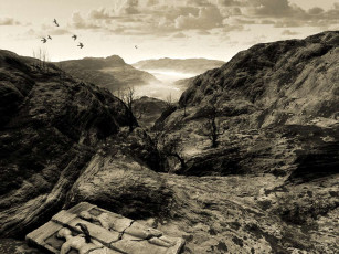 Картинка мёртвая земля разное