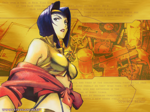 Обои картинки фото аниме, cowboy, bebop