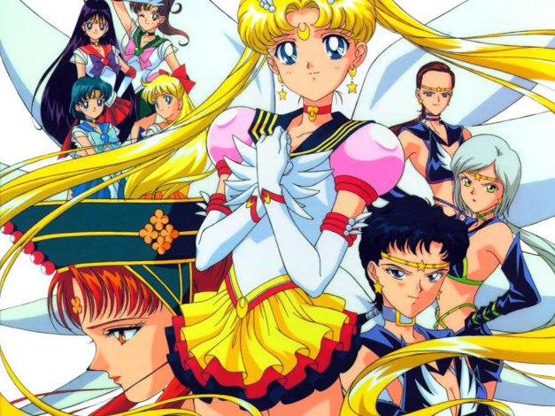 Обои картинки фото аниме, sailor, moon