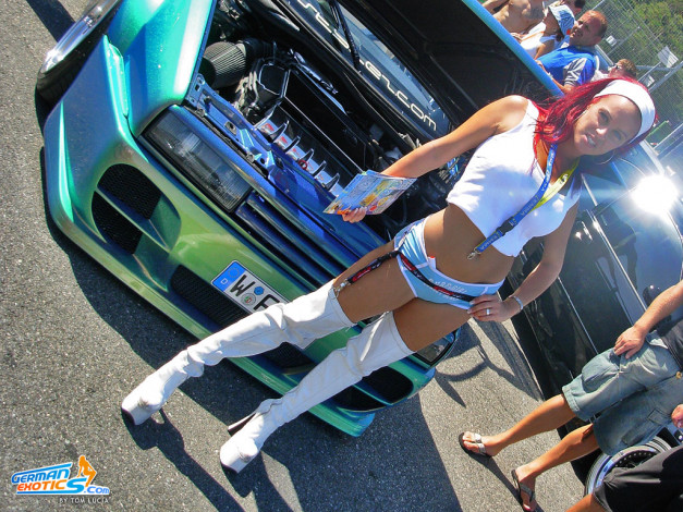 Обои картинки фото vw, golf, автомобили, авто, девушками