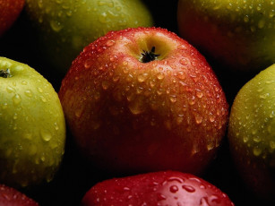 Картинка еда Яблоки