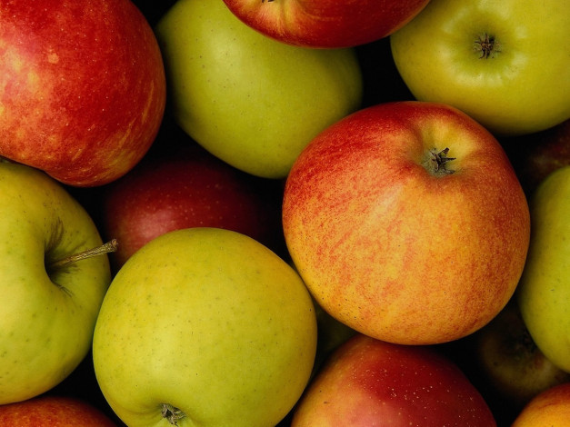 Обои картинки фото еда, Яблоки