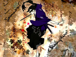 Картинка аниме samurai champloo