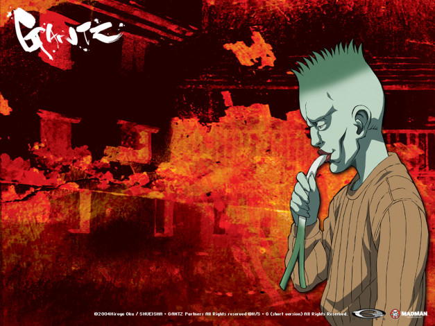 Обои картинки фото аниме, gantz