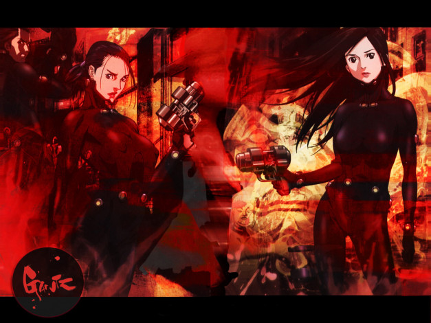 Обои картинки фото аниме, gantz