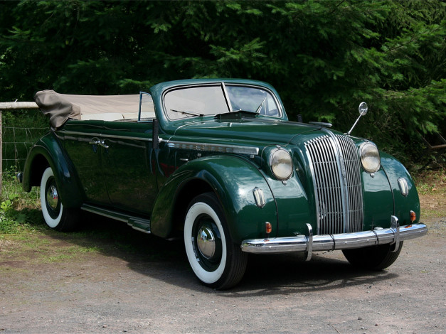 Обои картинки фото opel, admiral, cabriolet, автомобили, классика