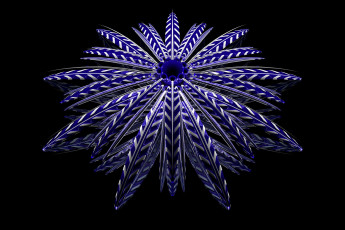 Картинка 3д графика fractal фракталы абстракция