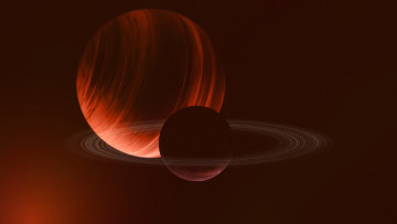 Картинка космос арт планеты