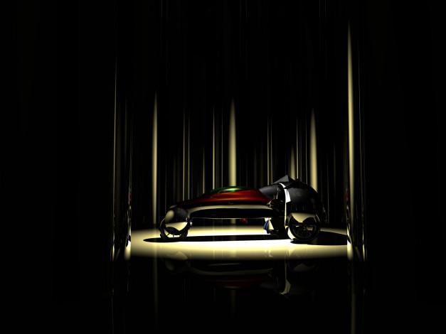 Обои картинки фото 3д, графика, modeling, моделирование, авто