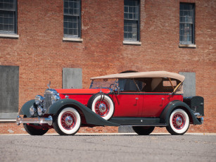 Картинка 1934 packard twelve phaeton автомобили ретро