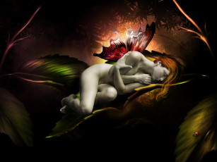 Картинка фэнтези феи крылья