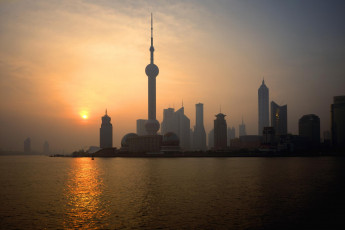 Картинка шанхай города китай архитектура сооружения