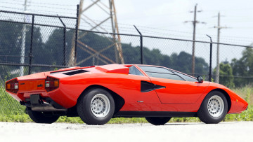 Картинка lamborghini countach автомобили спортивные италия automobili s p a