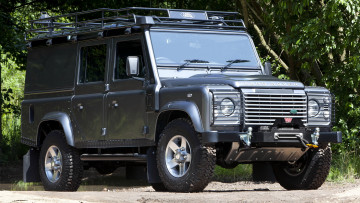 Картинка land rover defender автомобили великобритания класс-премиум внедорожник tata motors