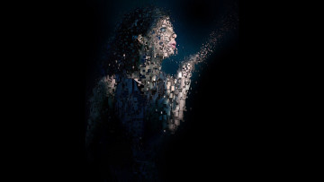 Картинка разное компьютерный дизайн лицо