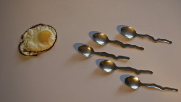 Картинка юмор приколы яичница яйцо ложки