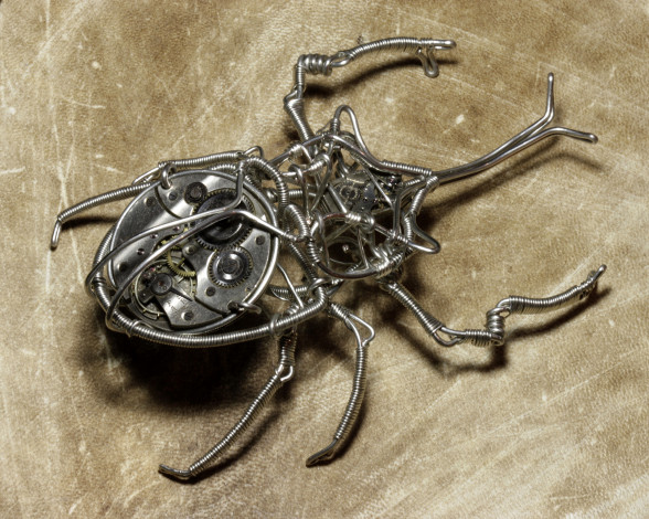 Обои картинки фото разное, ремесла, поделки, рукоделие, жук