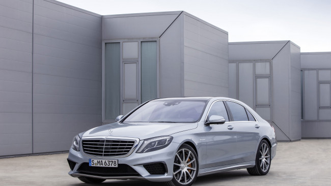 Обои картинки фото автомобили, mercedes, benz, s63, amg, седан, mercedes-benz