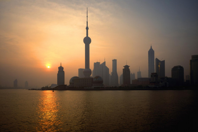 Обои картинки фото шанхай, города, китай, архитектура, сооружения