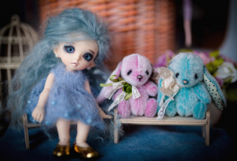 Картинка разное игрушки кукла зверюшки