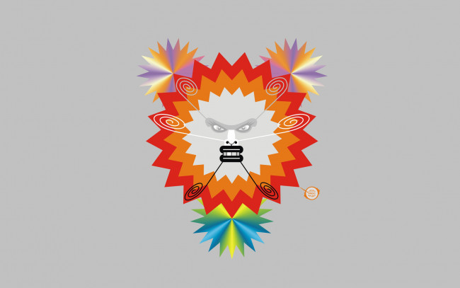 Обои картинки фото рисованные, минимализм, злой