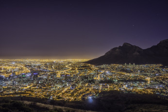 Картинка города -+огни+ночного+города огни ночь