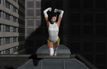 обоя 3д графика, люди , people, фон, взгляд, девушка