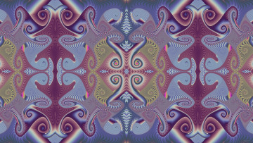 Картинка 3д+графика фракталы+ fractal цвета фон узор