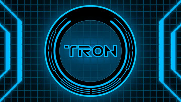 Картинка кино+фильмы tron+legacy фон логотип