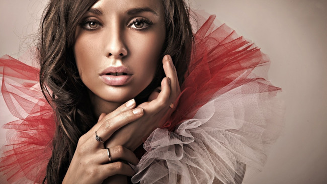 Обои картинки фото девушки, -unsort , лица,  портреты, брюнетка, девушка, гламур, лицо, портрет