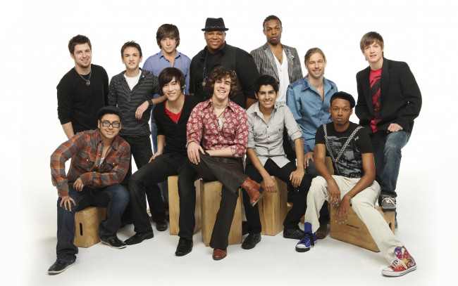 Обои картинки фото кино фильмы, american idol,  the search for a superstar, актеры