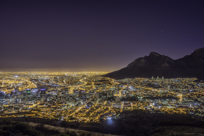 Обои картинки фото города, - огни ночного города, огни, ночь